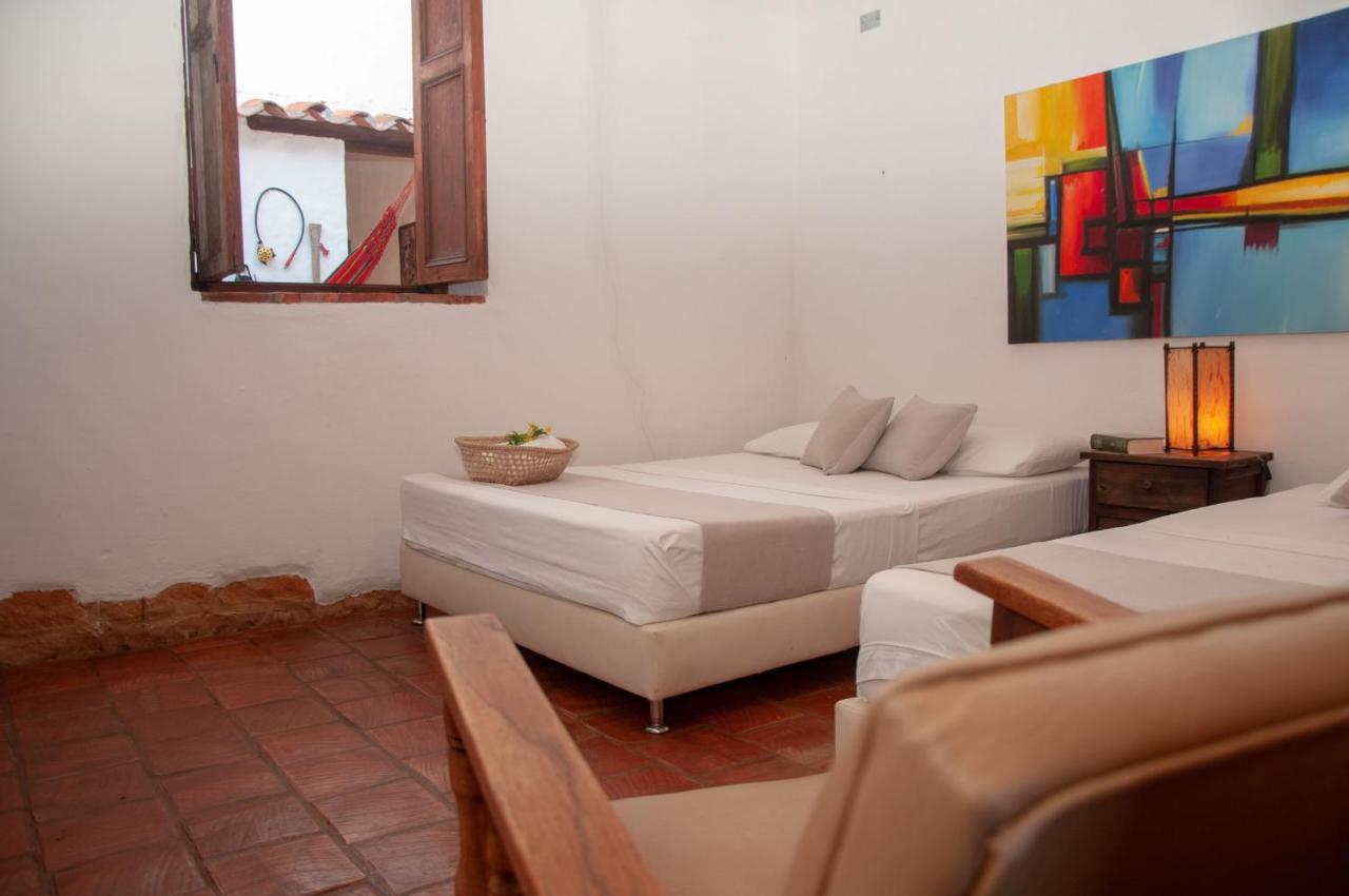 La Juanita Hostel Barichara Buitenkant foto
