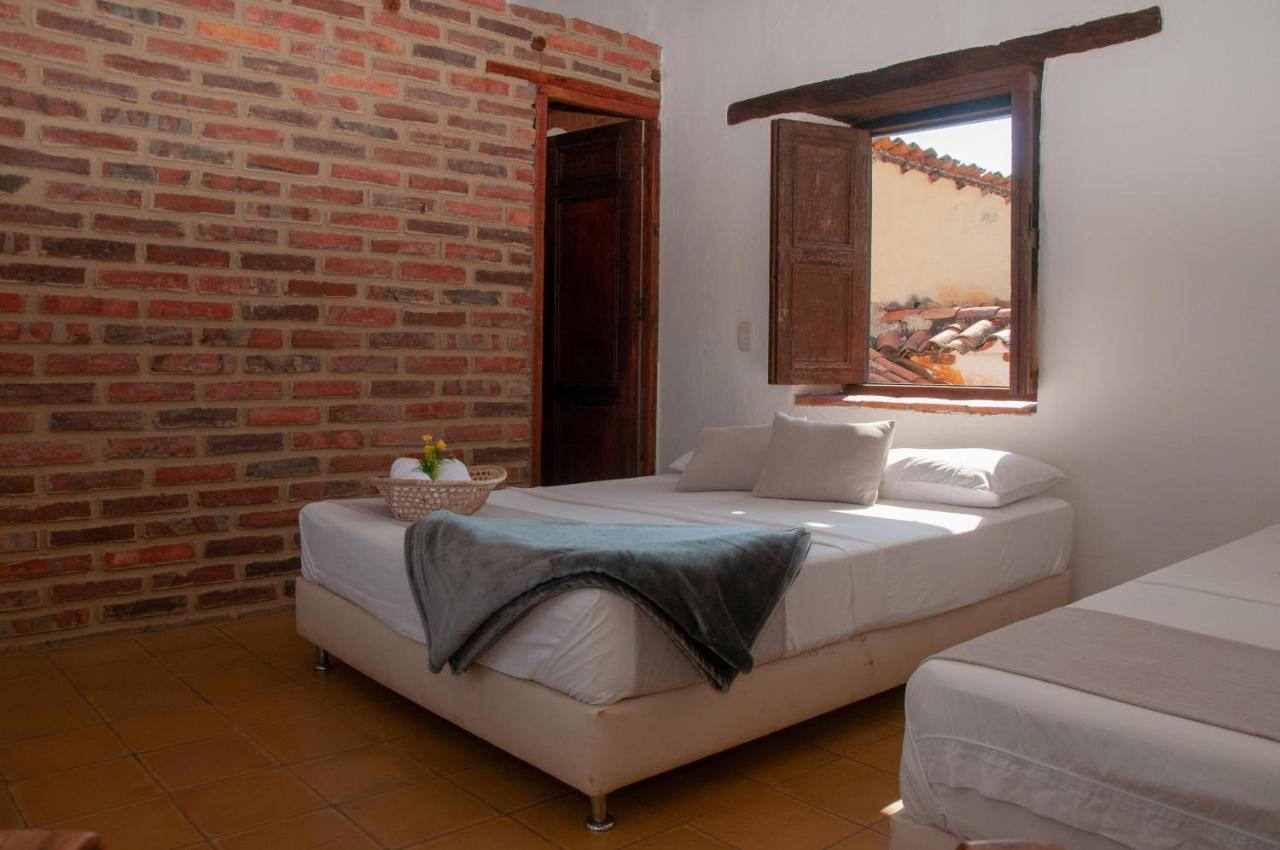 La Juanita Hostel Barichara Buitenkant foto
