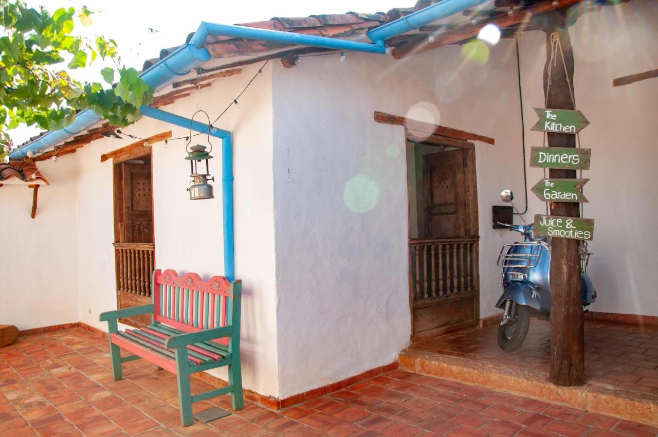 La Juanita Hostel Barichara Buitenkant foto
