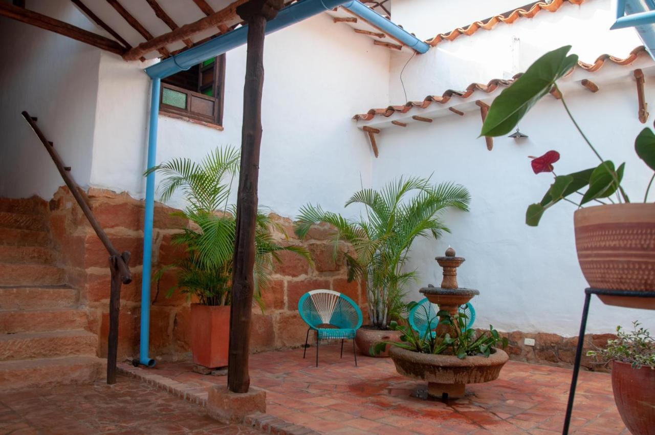 La Juanita Hostel Barichara Buitenkant foto