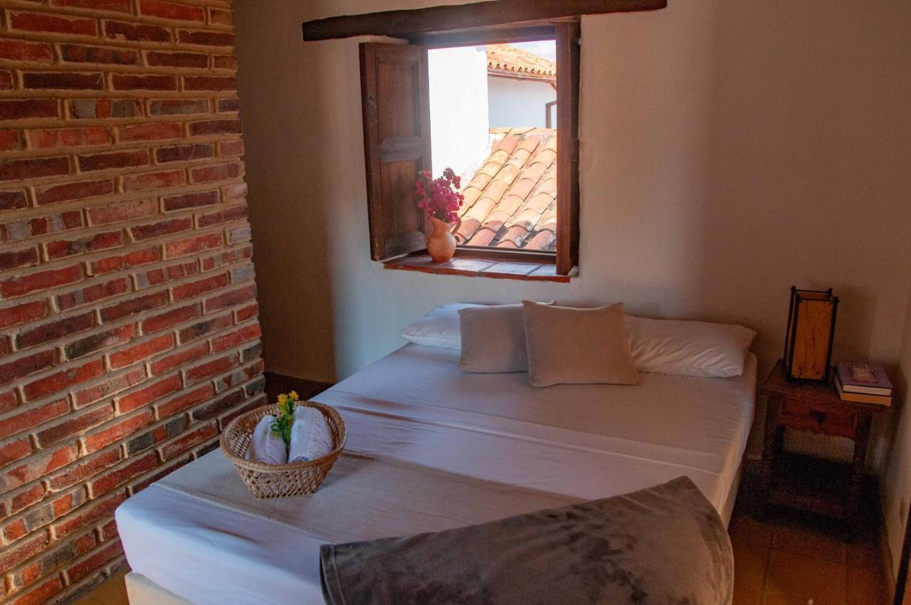 La Juanita Hostel Barichara Buitenkant foto