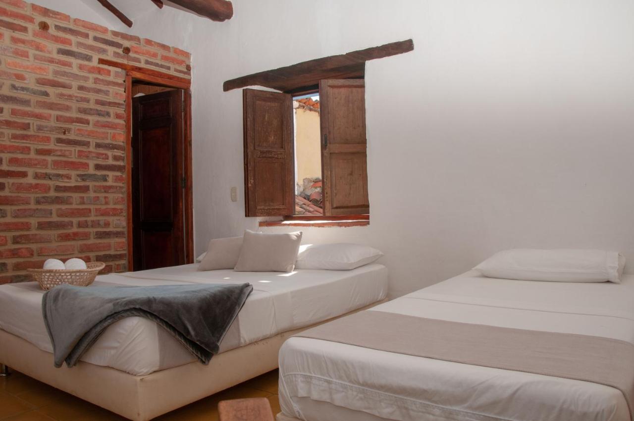 La Juanita Hostel Barichara Buitenkant foto