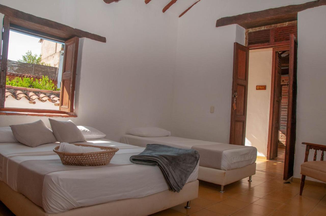 La Juanita Hostel Barichara Buitenkant foto