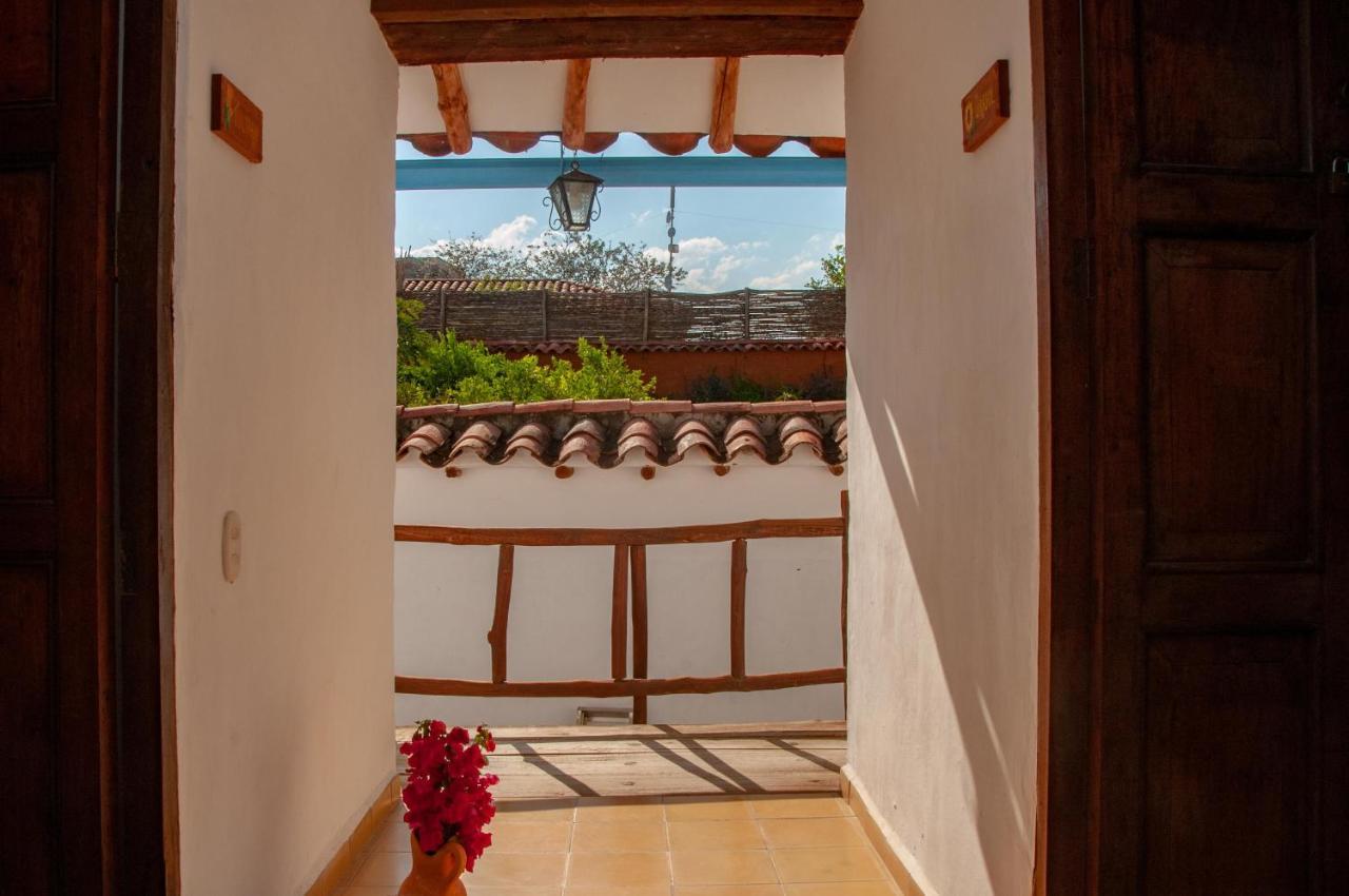 La Juanita Hostel Barichara Buitenkant foto