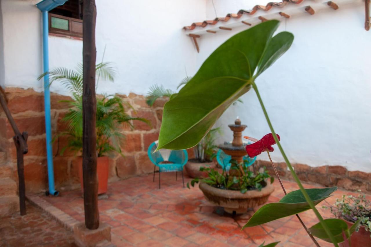 La Juanita Hostel Barichara Buitenkant foto
