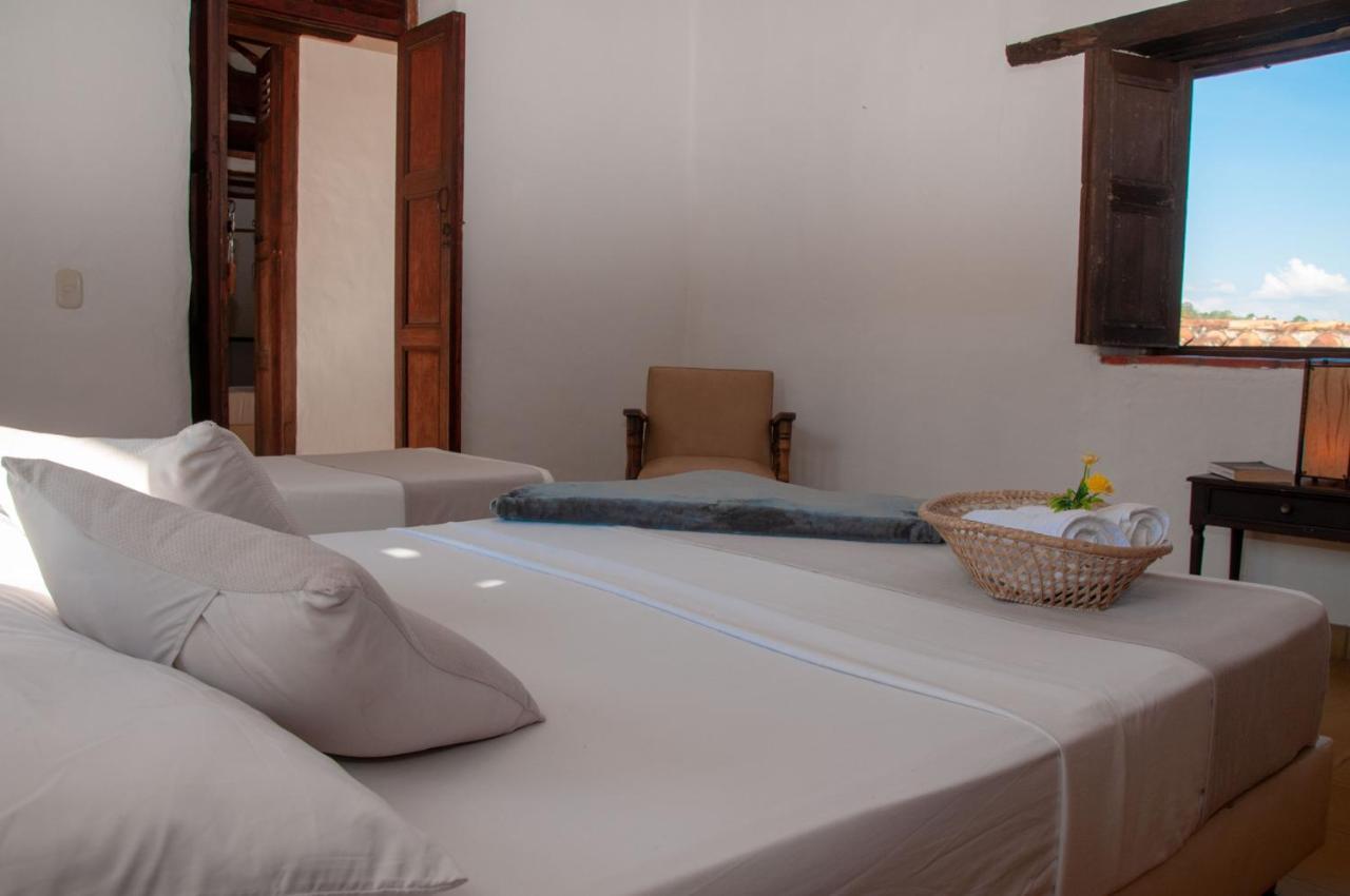 La Juanita Hostel Barichara Buitenkant foto